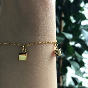 18k gold plated bracelet
